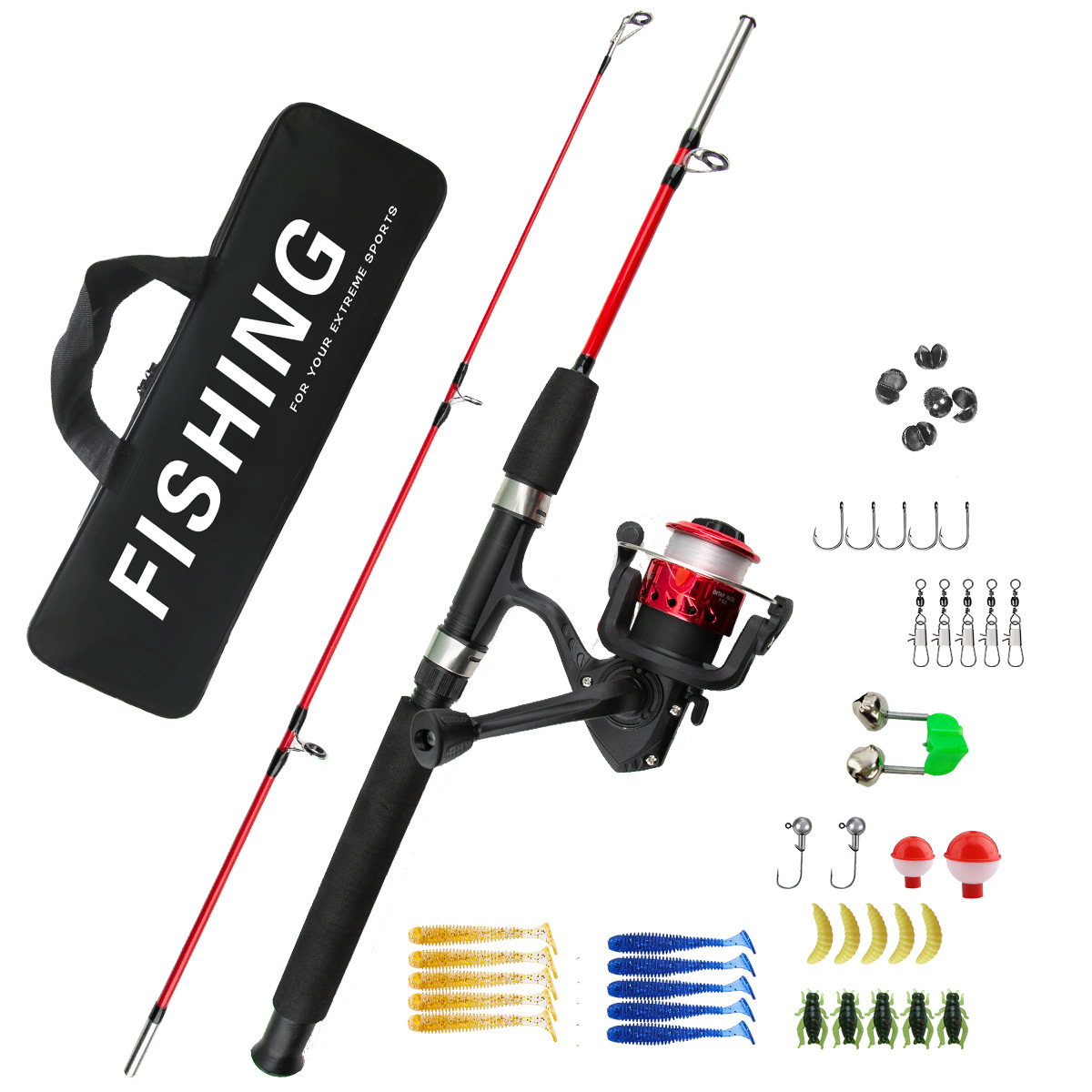 Ice Fishing Line - Canne à pêche sur glace en