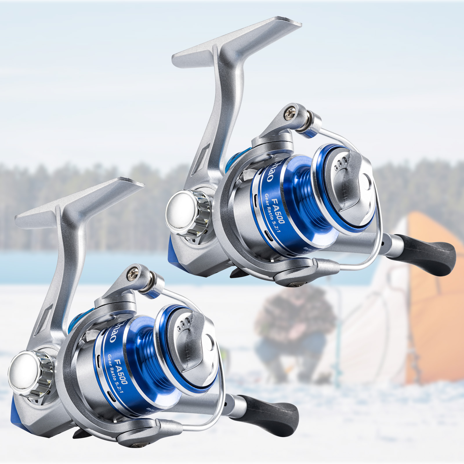 Ice Fishing Line - Goture Nouveaux Moulinets de Pêche sur