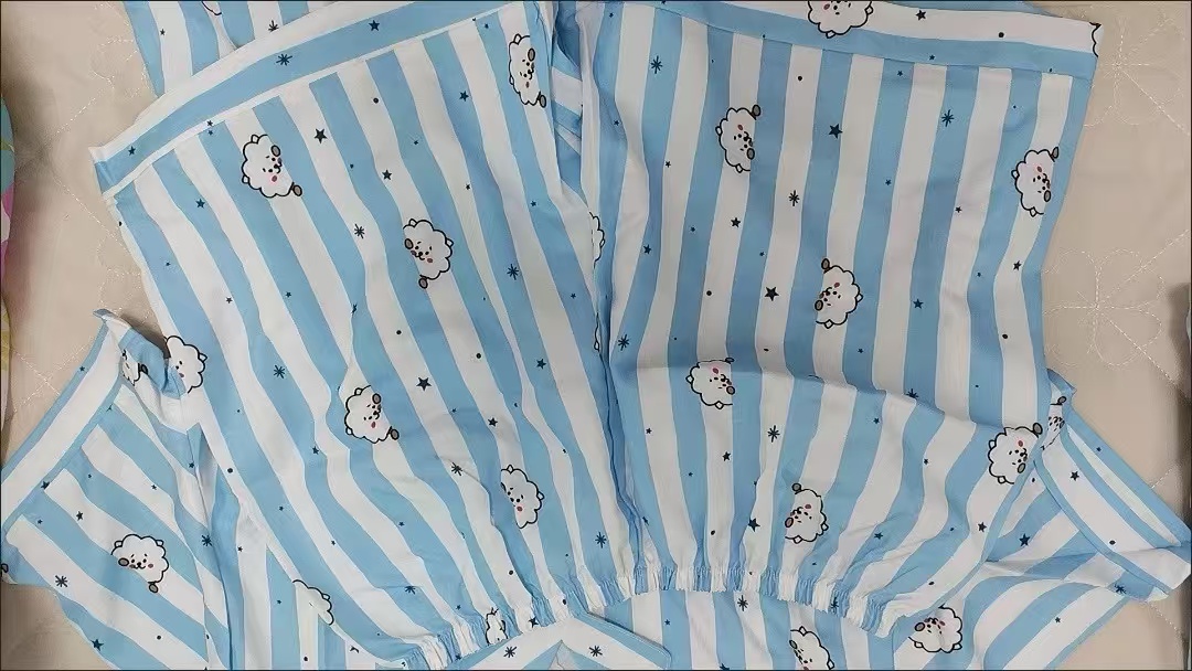 Tippet Line - Ensemble d'été unisexe BT21 : T-shirt