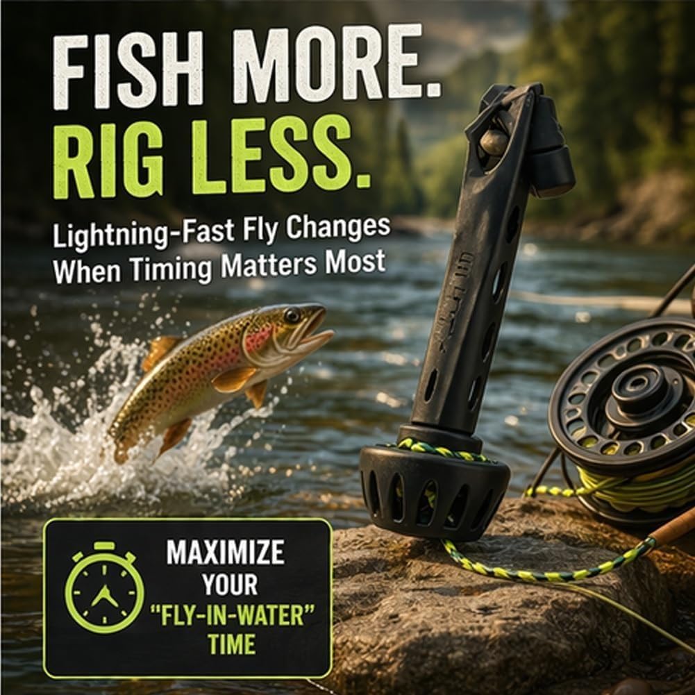 Fishing Line Winder - Enfileur de ligne magnétique portable rapide