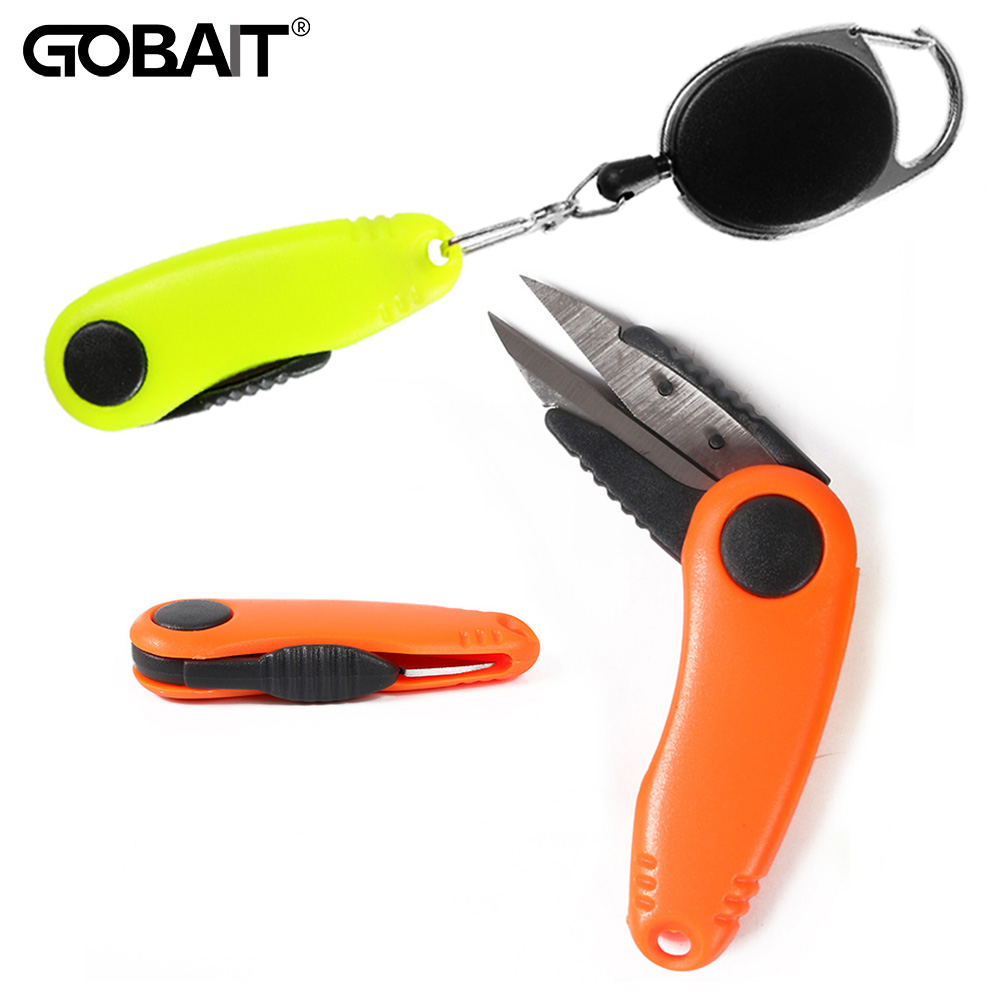 Fishing Line Cutter - Ciseaux pliables en forme de crevette,