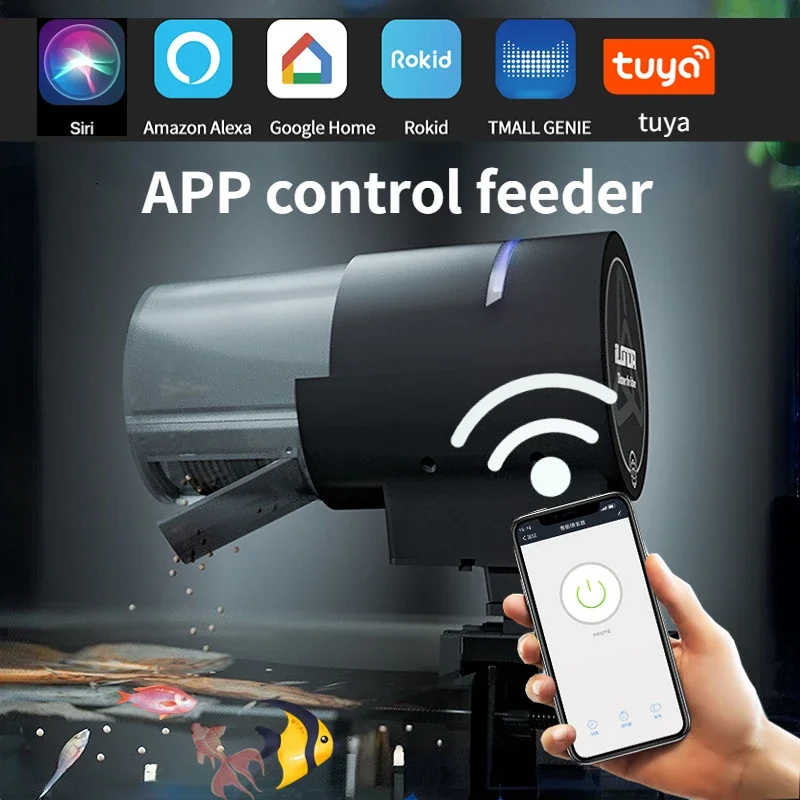 Fishing Line Dispenser - ILONDA-Mangeoire à poisson automatique Wi-Fi, 2e