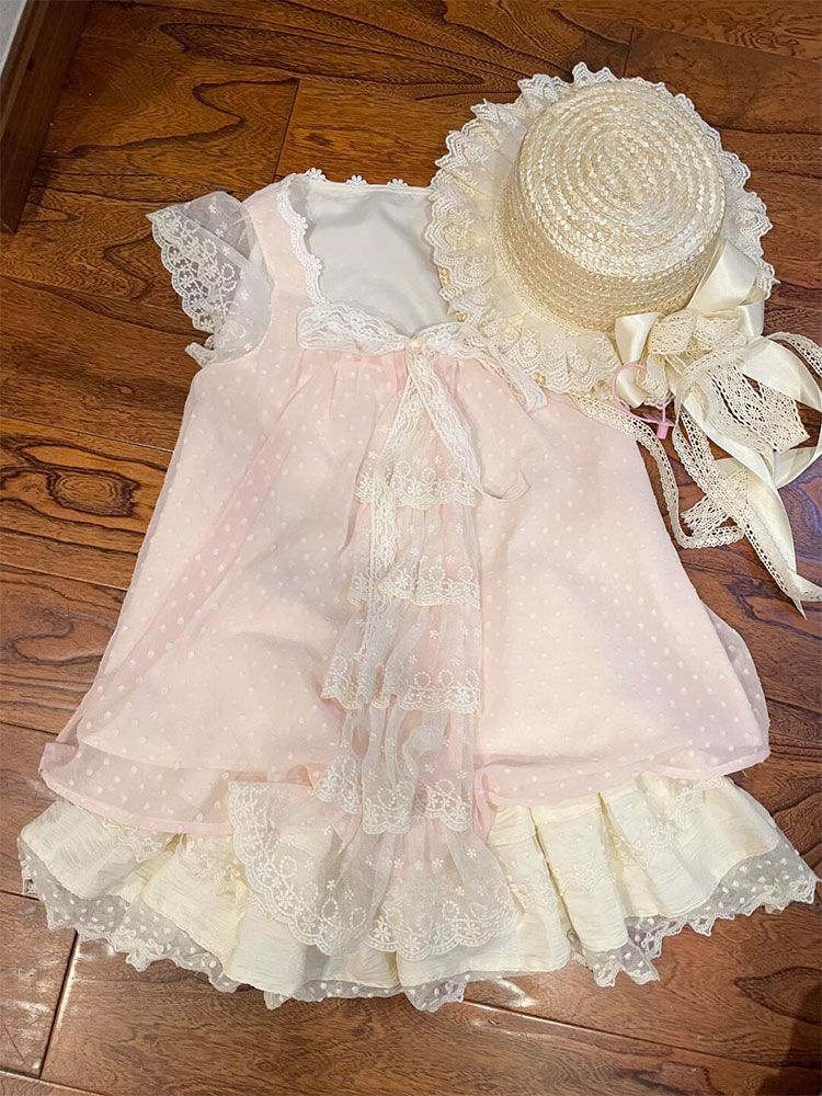 Fly Line - Ensemble deux pièces japonais doux Kawaii