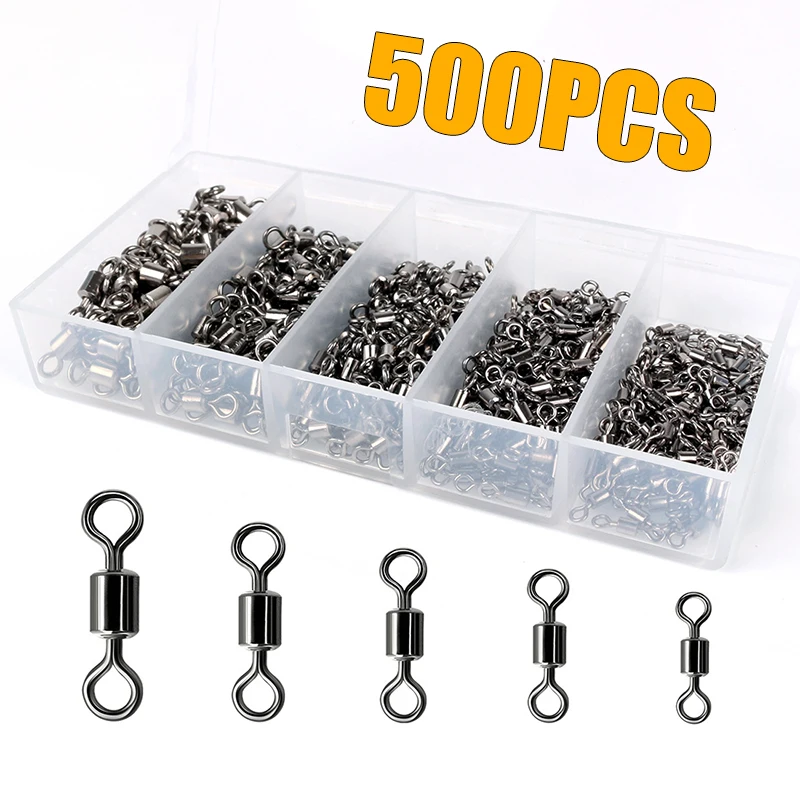 Freshwater Line - Kit de émerillons de pêche, roulement