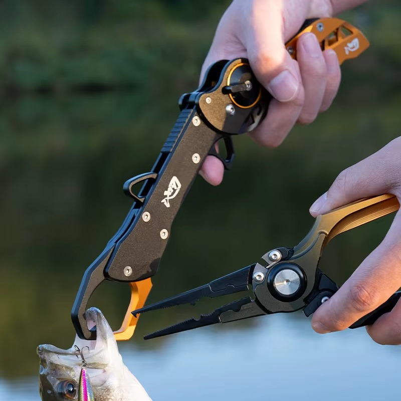 Fishing Line Cutter - Pince de pêche pliable en alliage