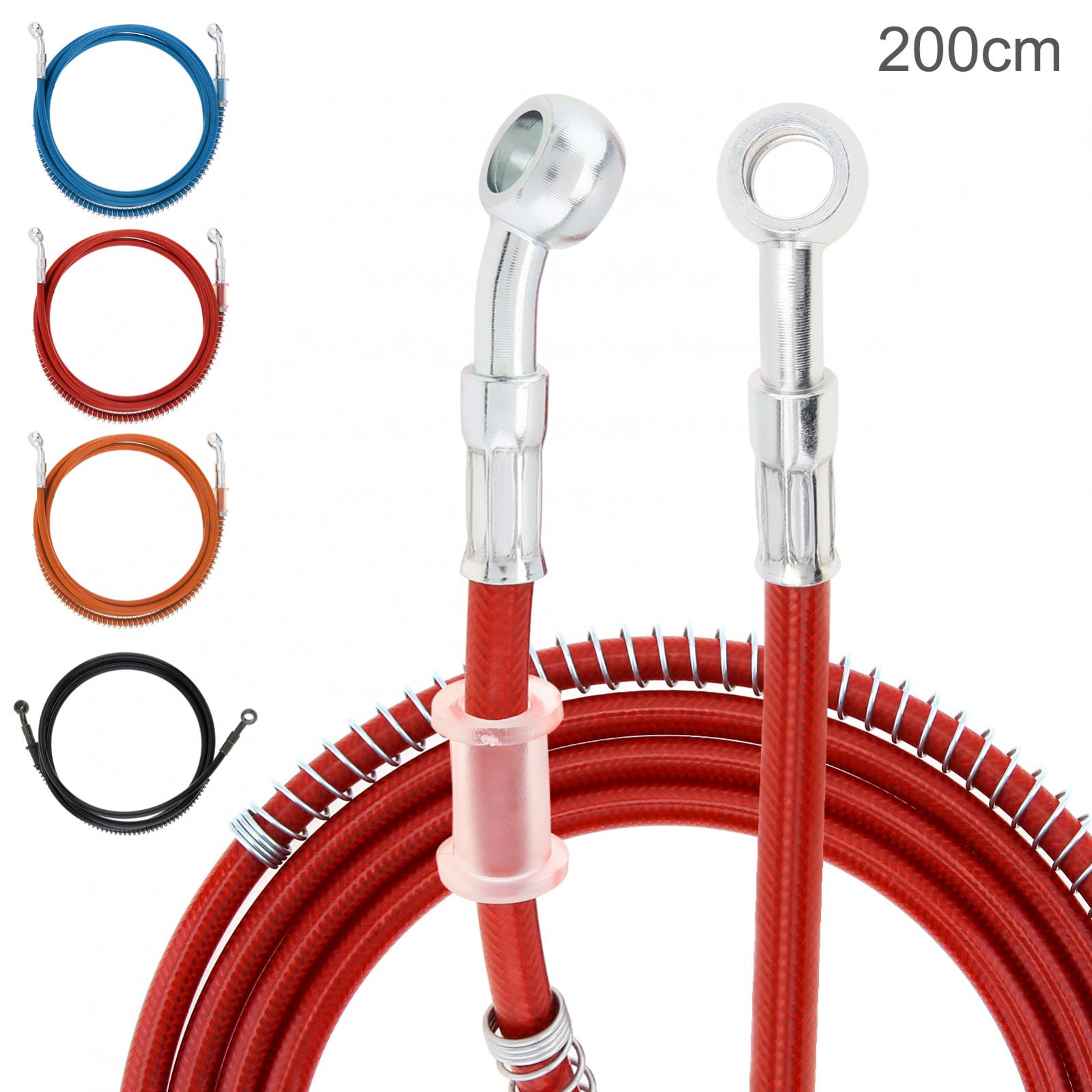 Braided Line - Tuyau de frein tressé pour moto,