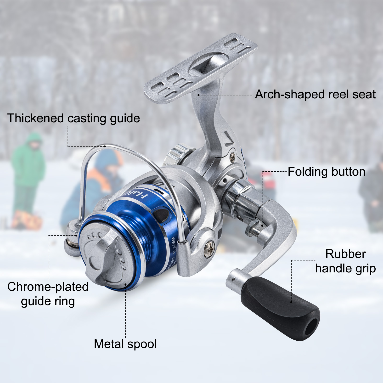 Goture Nouveaux Moulinets de P - Ice Fishing Line avis et prix