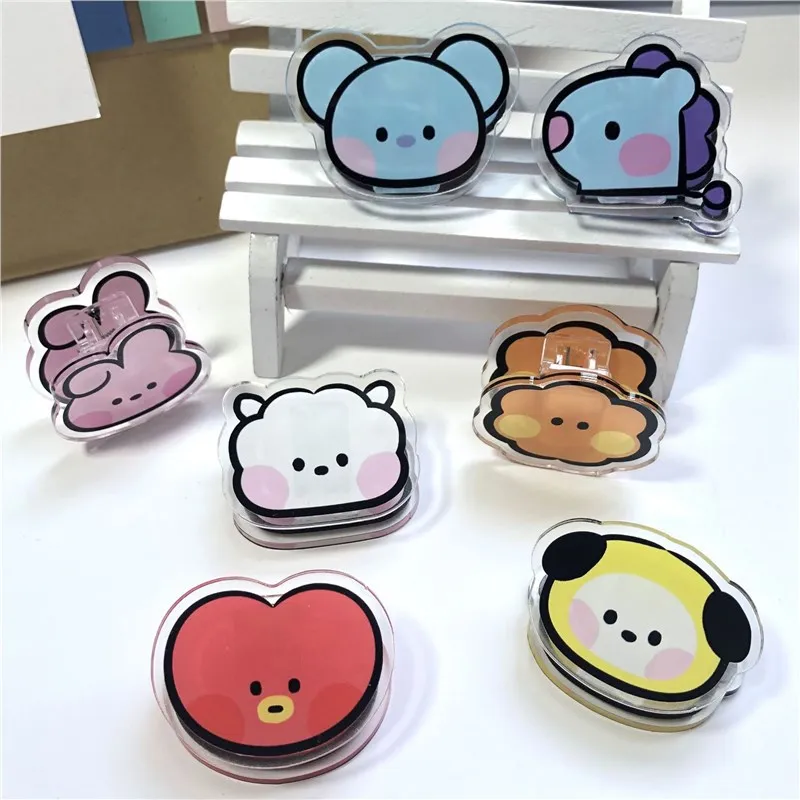 Clip mémo Kawaii BT21 en acryl - Tippet Line avis et prix