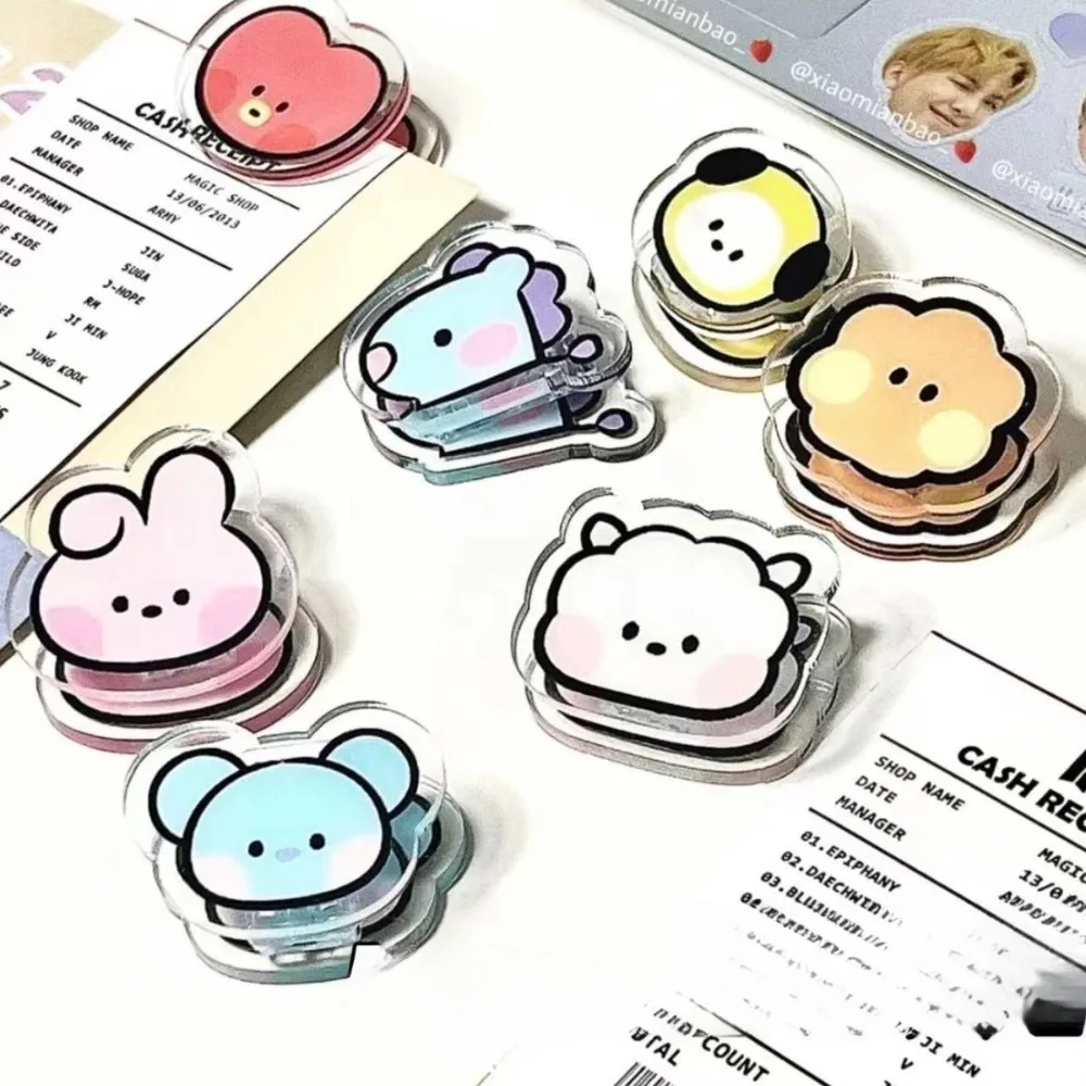 Clip mémo Kawaii BT21 en acryl - Tippet Line avis et prix