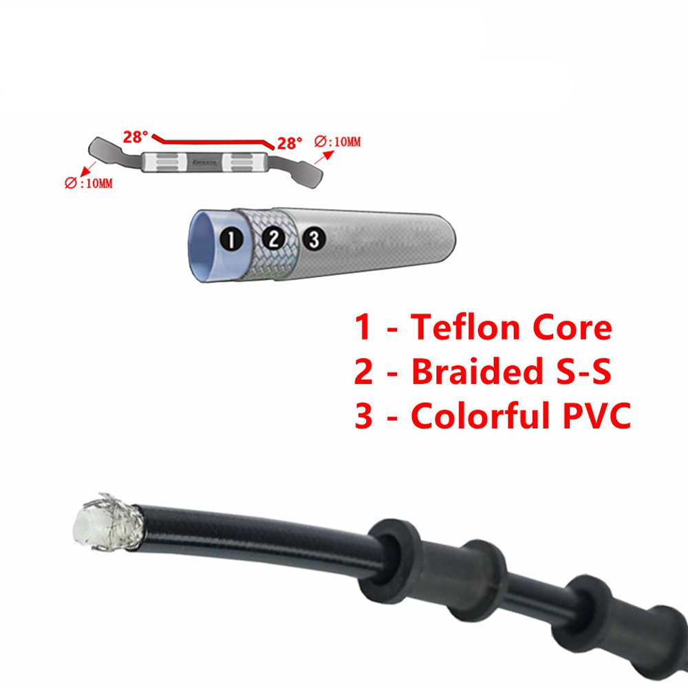 Tuyau de frein hydraulique pou - Braided Line avis et prix