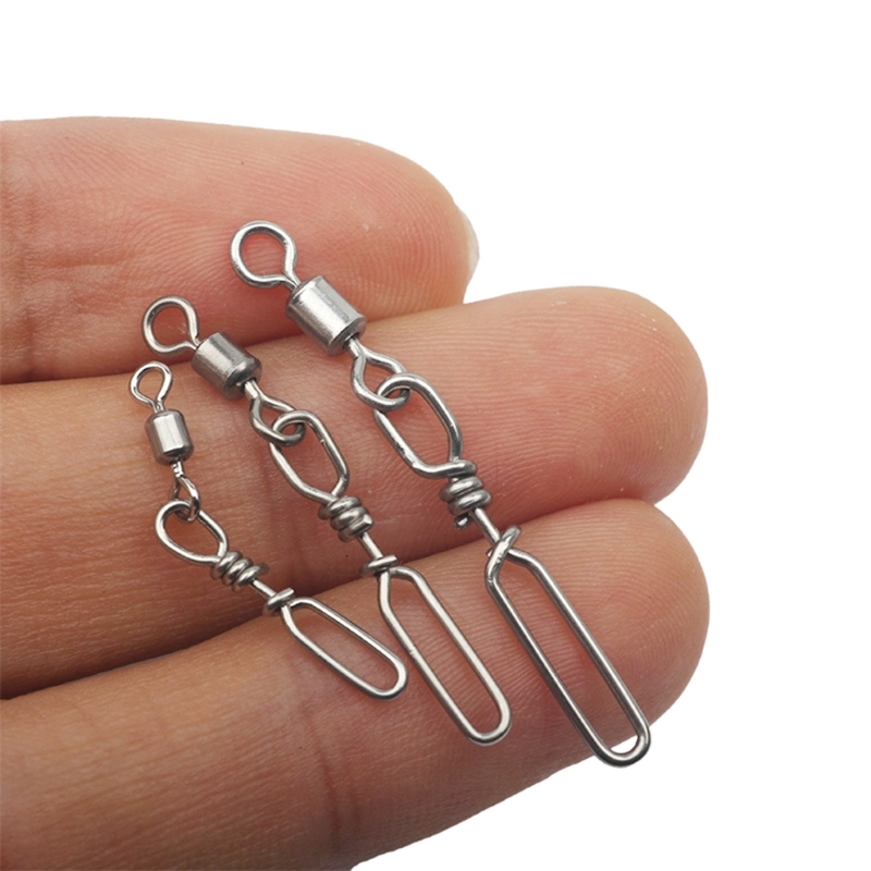 Paquet de 20 mousquetons à rou - Saltwater Line avis et prix