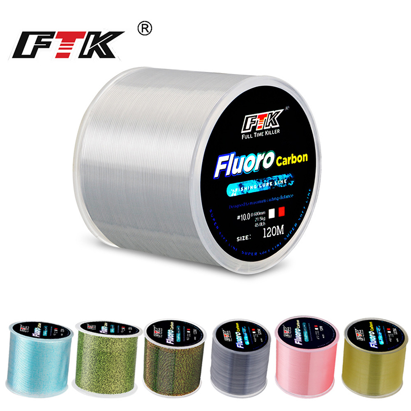 FTK 120m ligne de pêche 0.2mm- - Fluorocarbon Line avis et prix