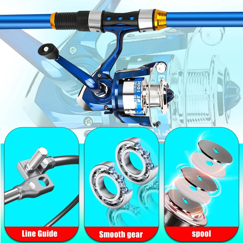 Ensemble de canne à pêche téle - Freshwater Line avis et prix