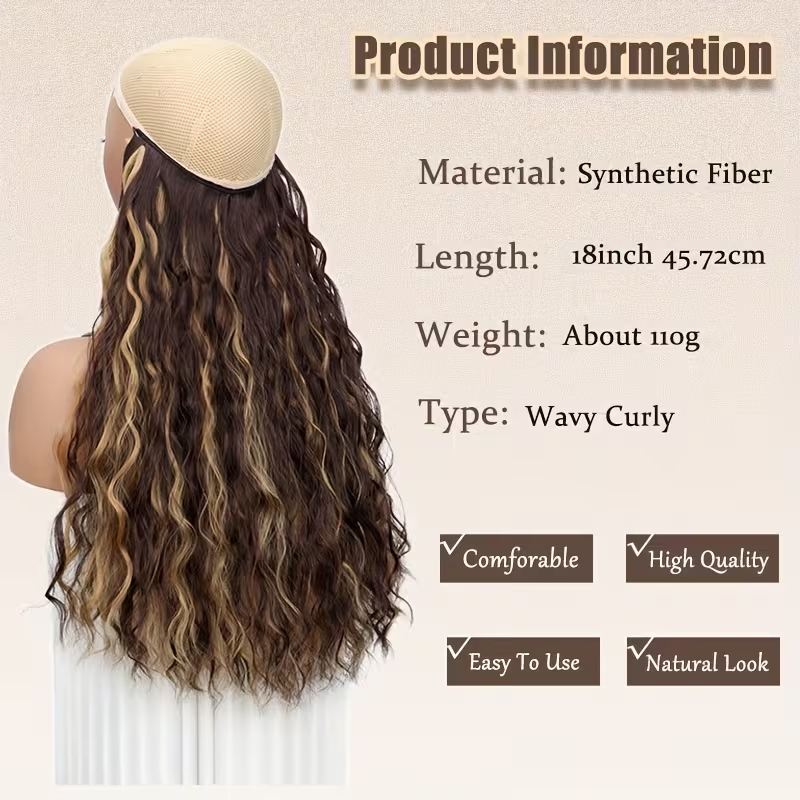 Extensions de cheveux synthéti - Monofilament Line avis et prix