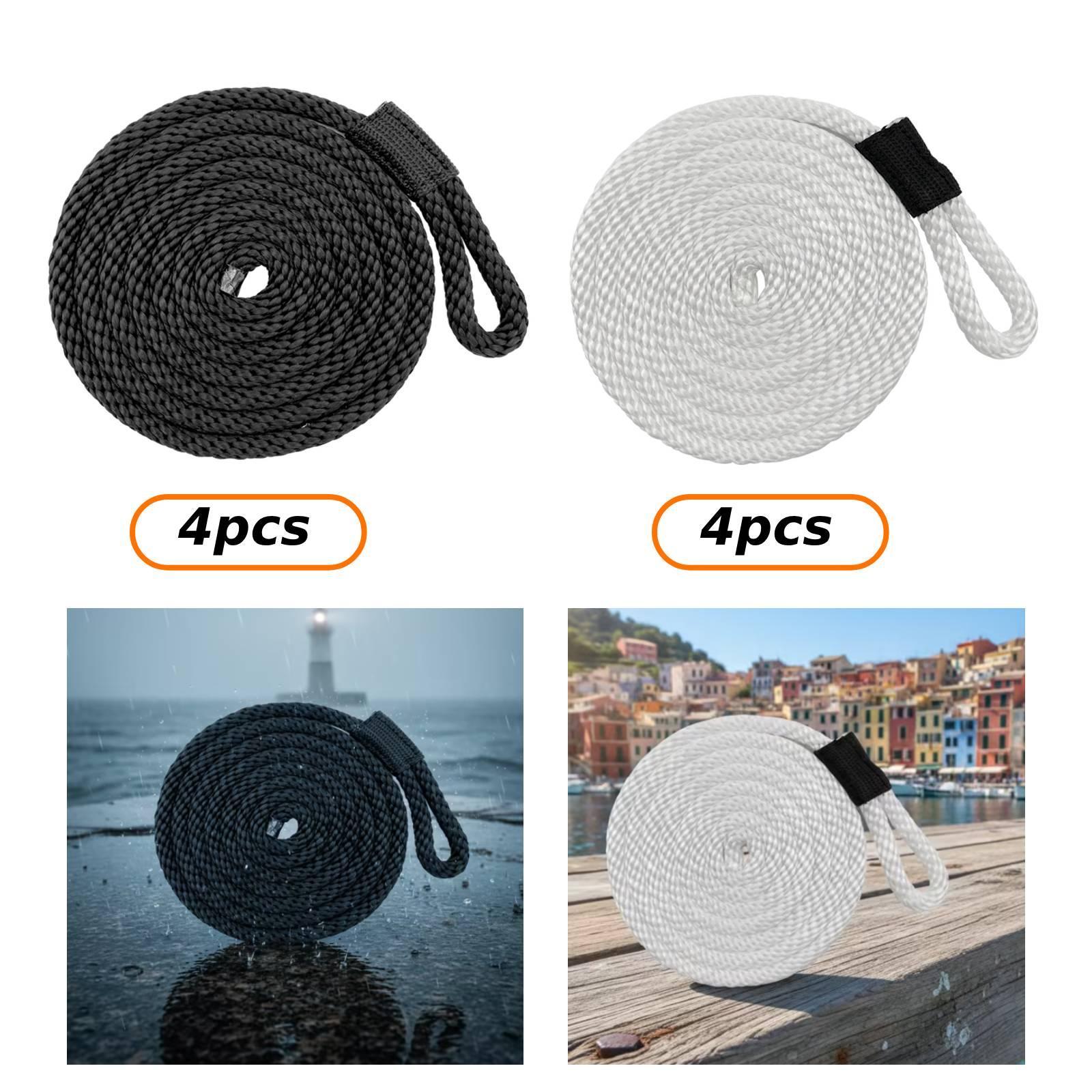 4 Cordes d'Amarrage Robustes p - Braided Line avis et prix