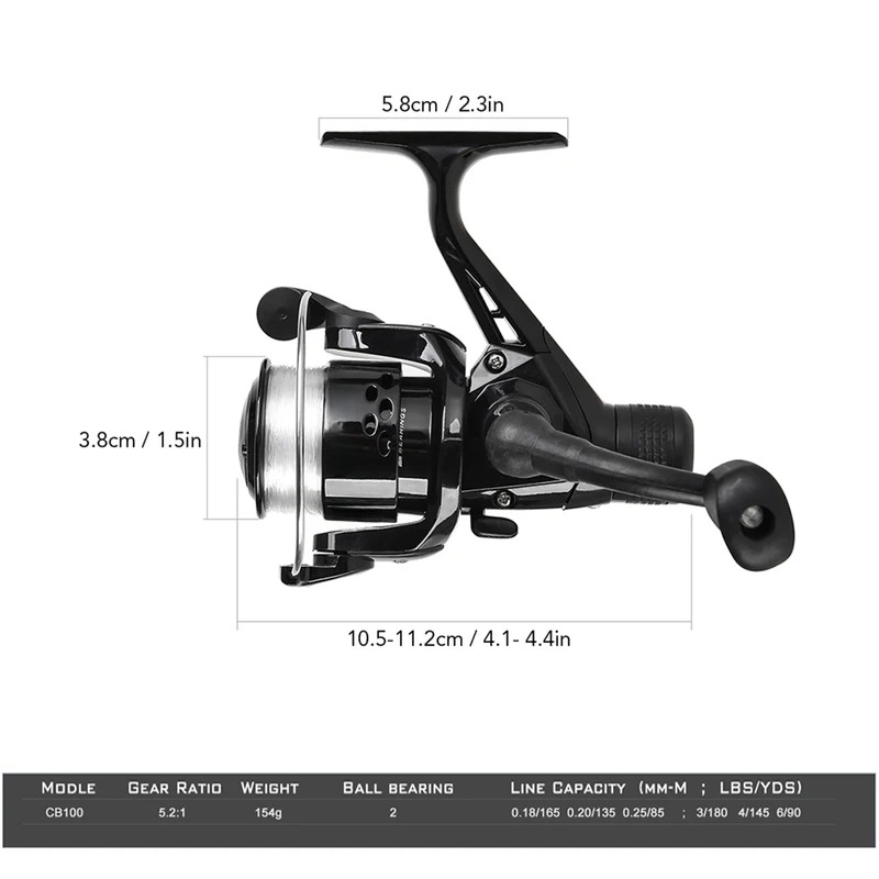 BRAVMAK 2.1/2.3 mTelescopique  - Fishing Line Spooler avis et prix